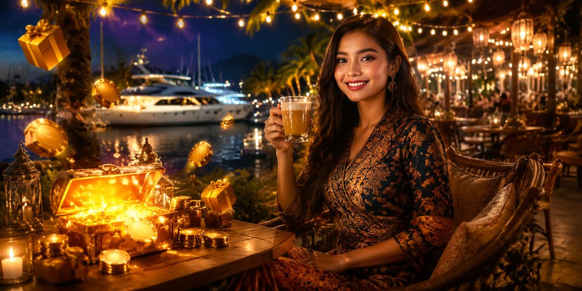 Pengguna di Langkawi menikmati hiburan dalam talian dengan pakaian batik tradisional